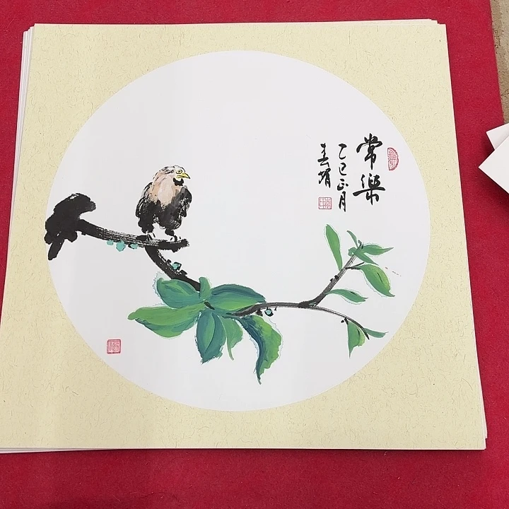 国画花鸟等多种鸟类的栖息地和