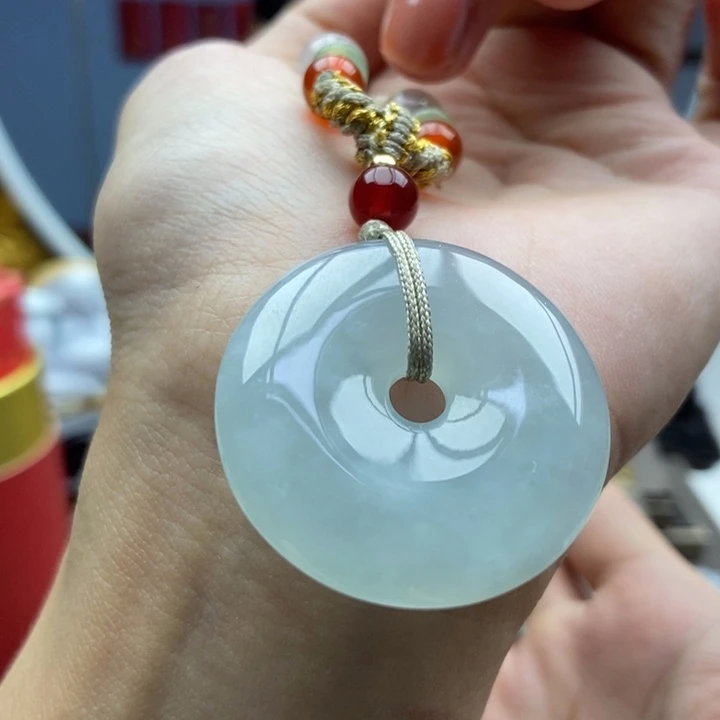 翡翠未镶嵌颈饰吊坠11