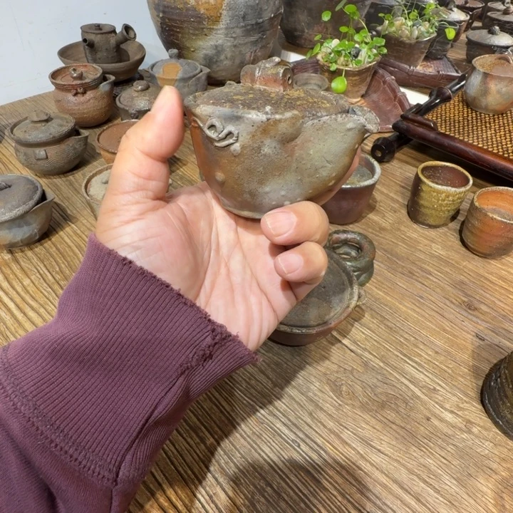备前烧冢光窑宝瓶