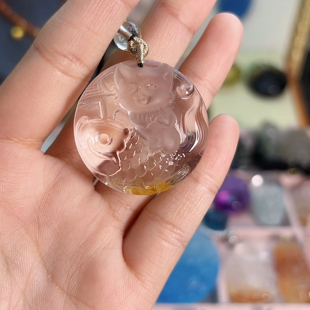 水晶颈饰未镶嵌水晶