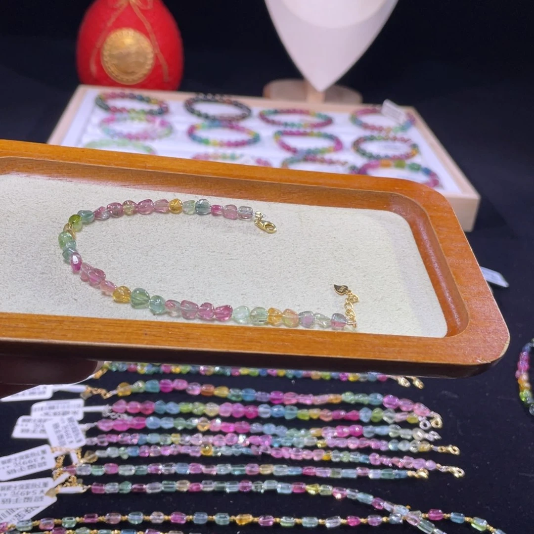 手串未镶嵌碧玺A12碧玺手链