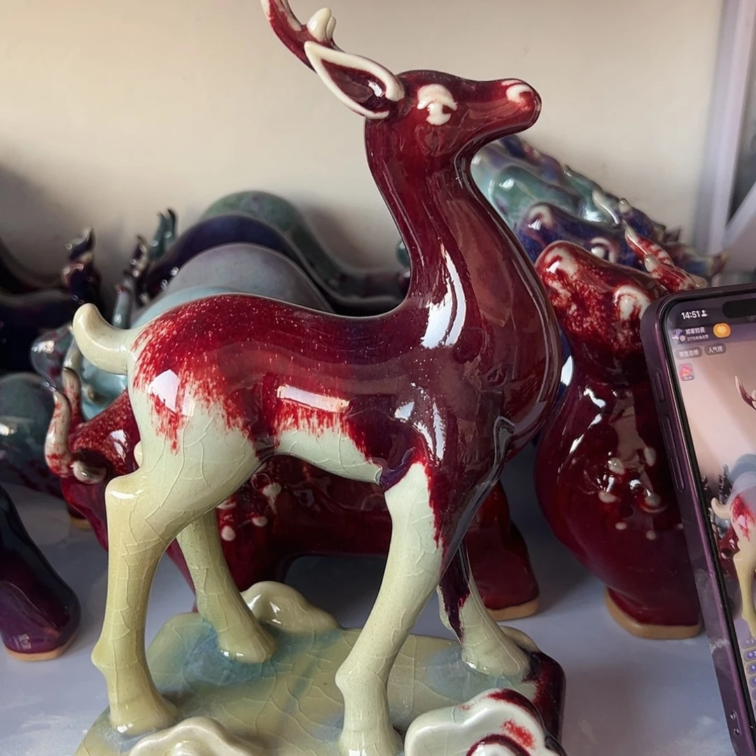 摆件郑家钧窑摆件