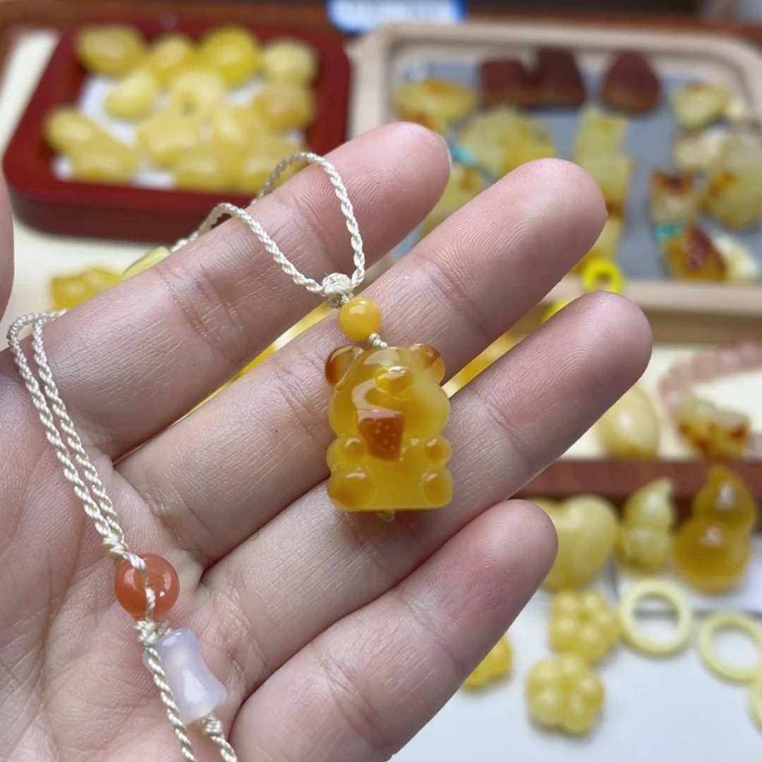 【闪购商品】蜜蜡套链未镶嵌配饰