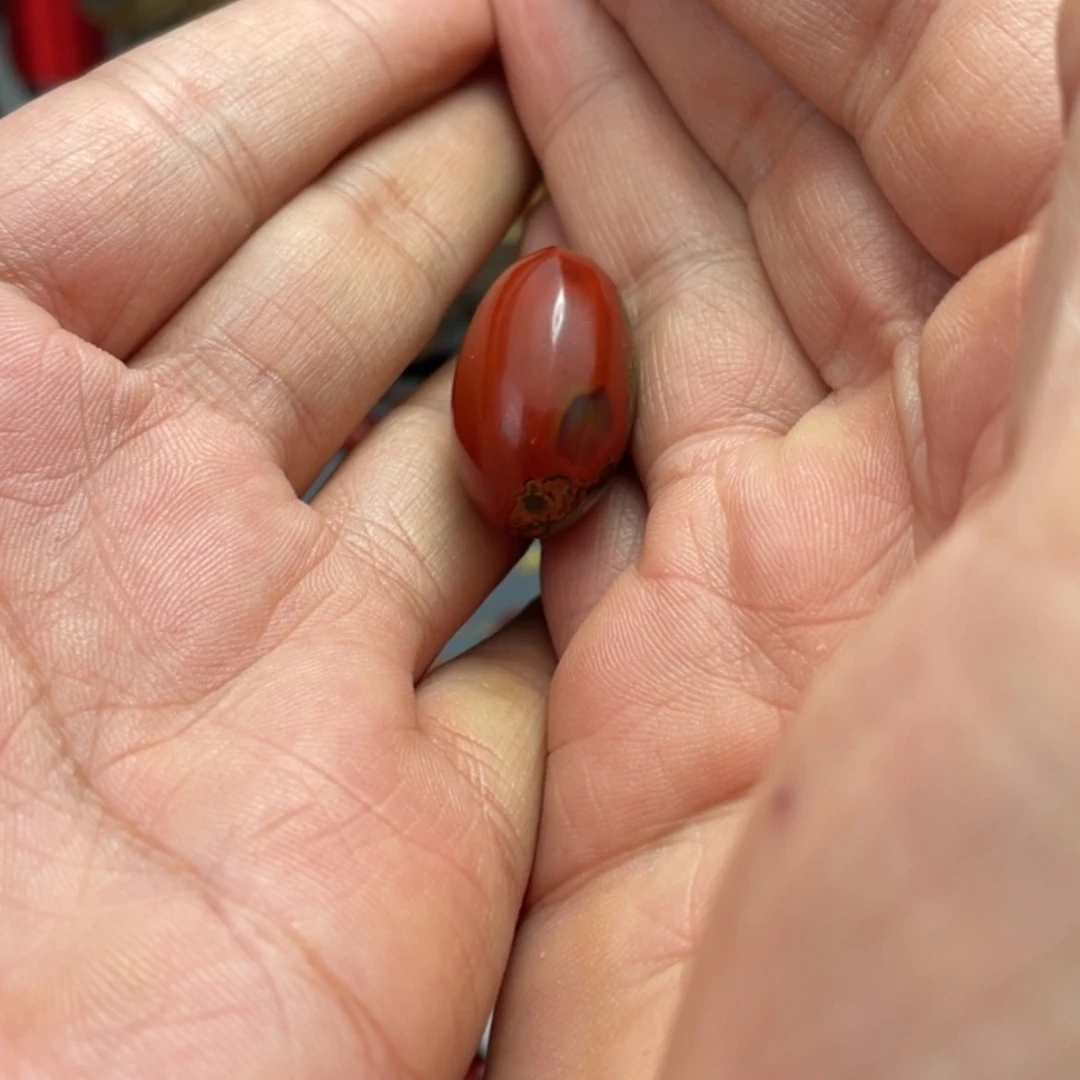 【闪购商品】南红玛瑙单珠9未镶嵌箫***回