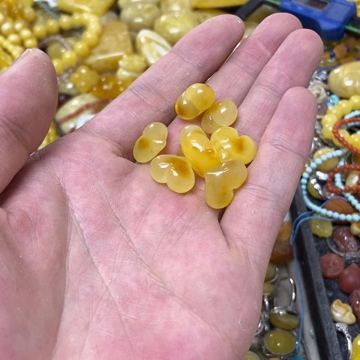 裸石蜜蜡未镶嵌多样性发货其一