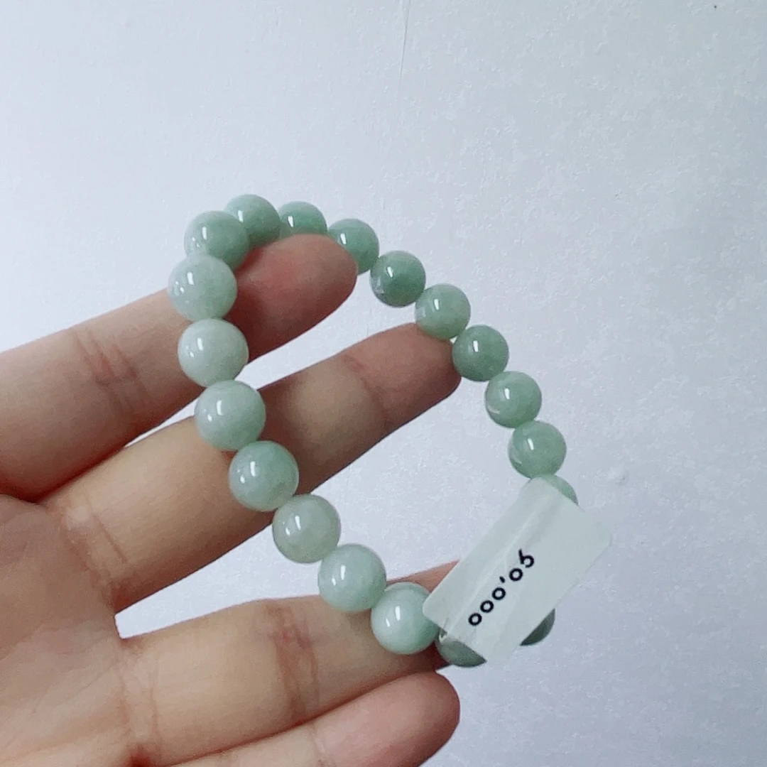 未镶嵌手链翡翠珠串