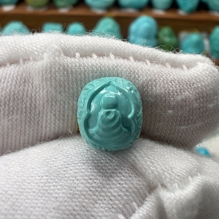 绿松石未镶嵌配饰8.8