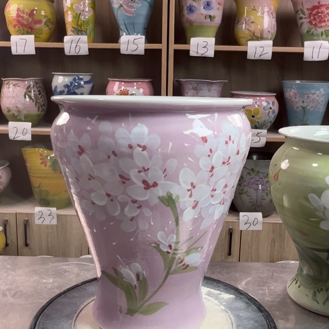 景德镇陶瓷花盆花盆