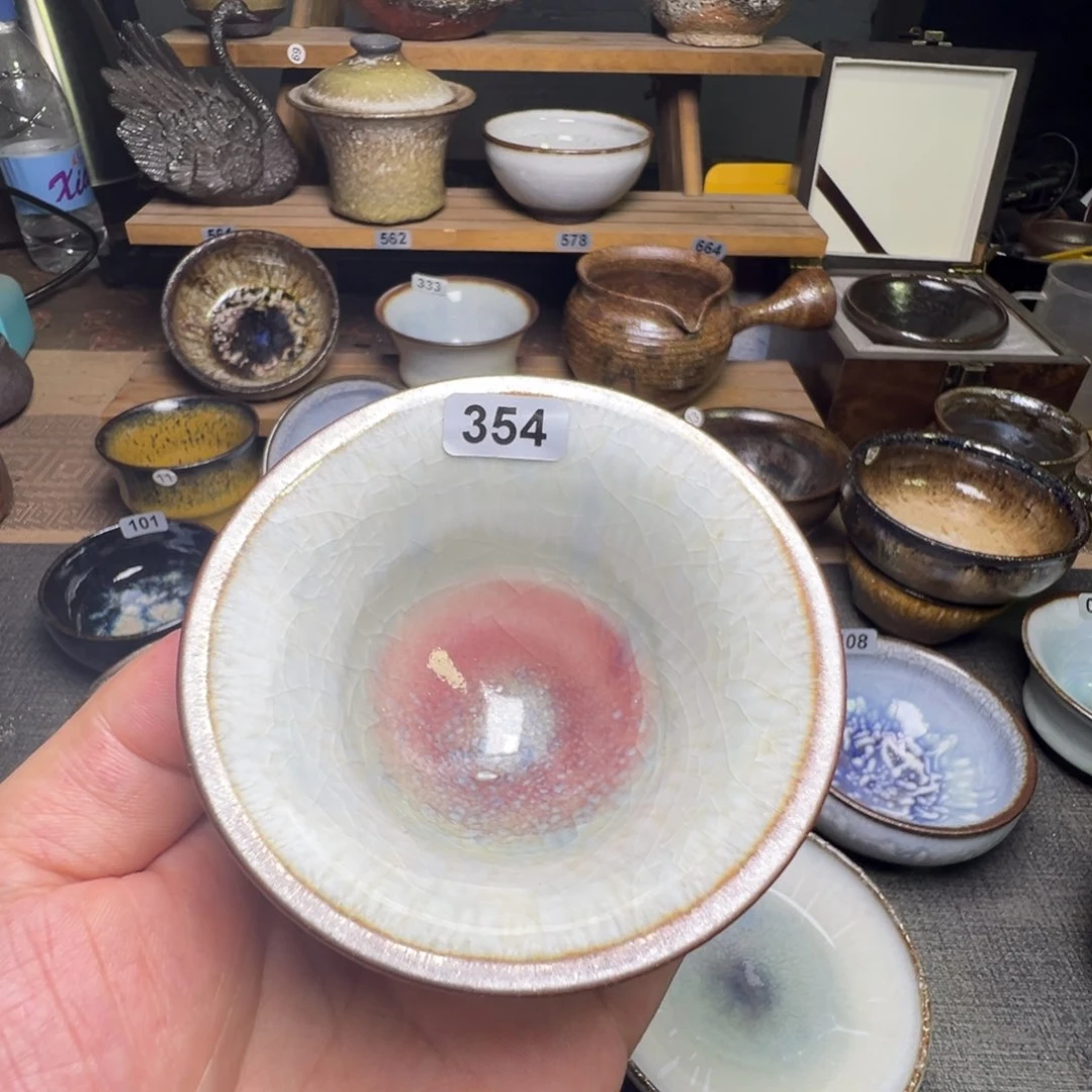 茶盏边***?纯手工建盏354412号
