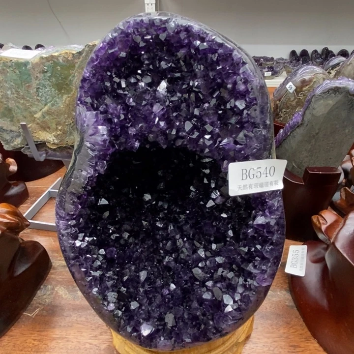 紫晶大型摆件（非配饰）未镶嵌