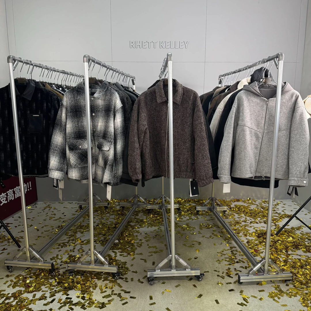 【非黑即白】秋冬复古长袖休闲百搭夹克外套1