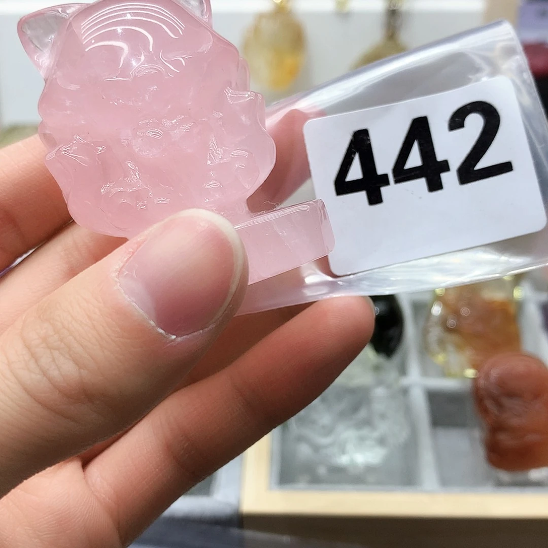 水晶颈饰未镶嵌吊坠