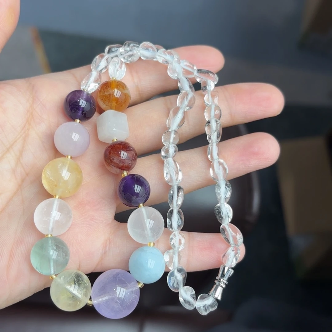 未镶嵌手链水晶多宝