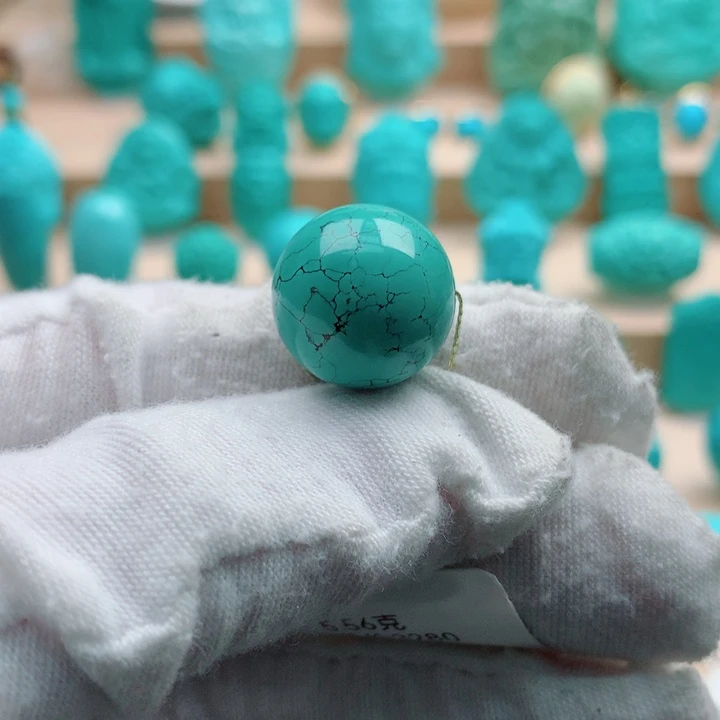 绿松石未镶嵌配饰