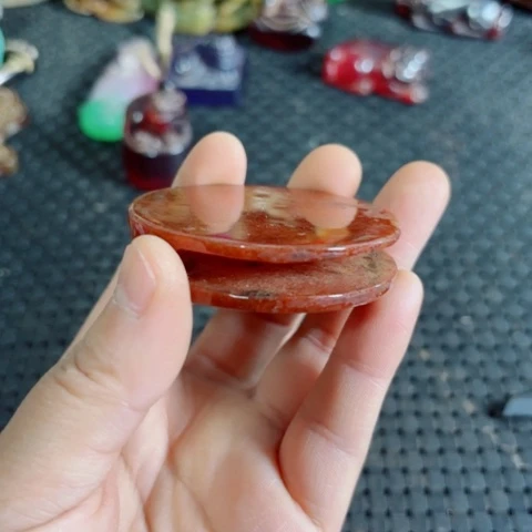 紫金钵盂菩提把件