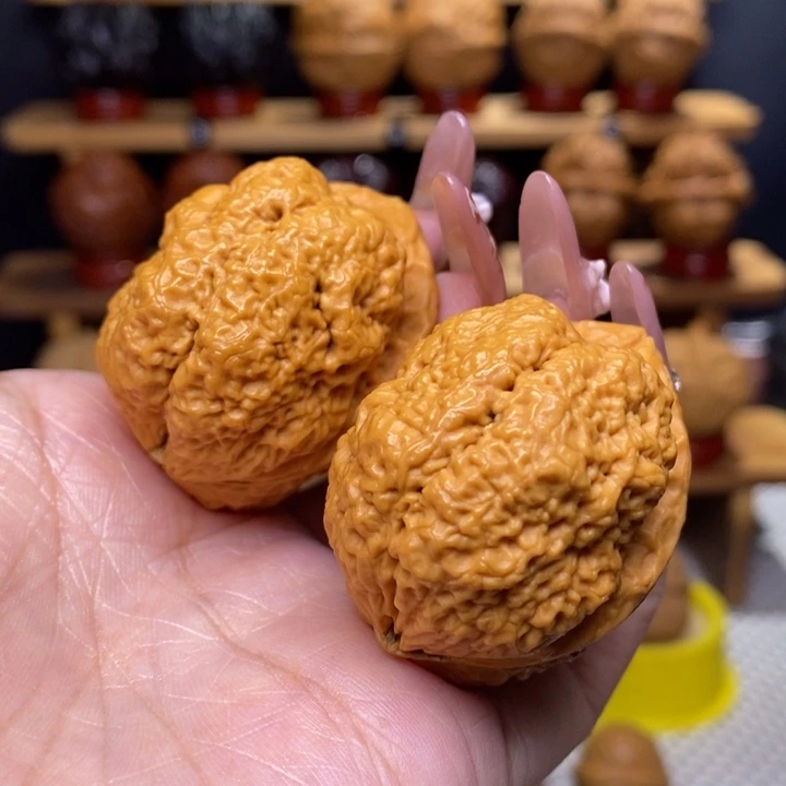 文玩核桃把件三羊王23号