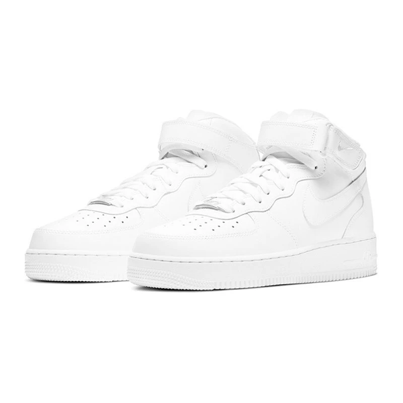 NIKE/耐克空军一号纯白男子经典休闲舒适耐磨高帮板鞋CW2289-111
