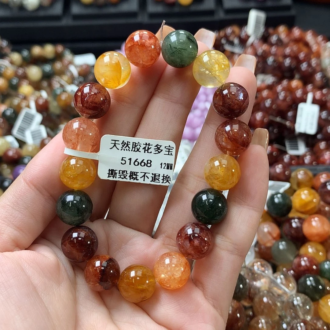 未镶嵌手链水晶，