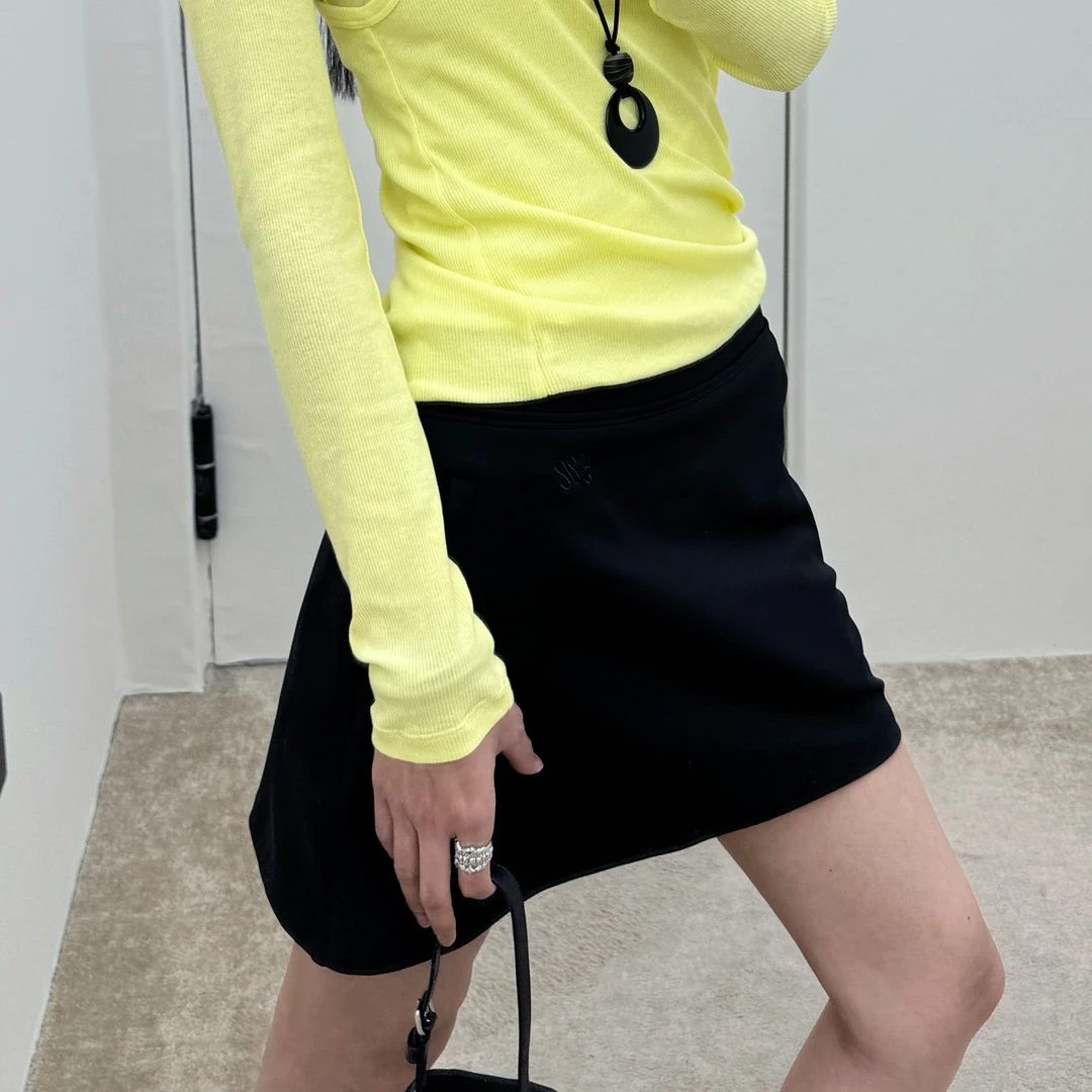 UCUC简刀 manzanilla 夏季25新品插袋刺绣短裙 2999