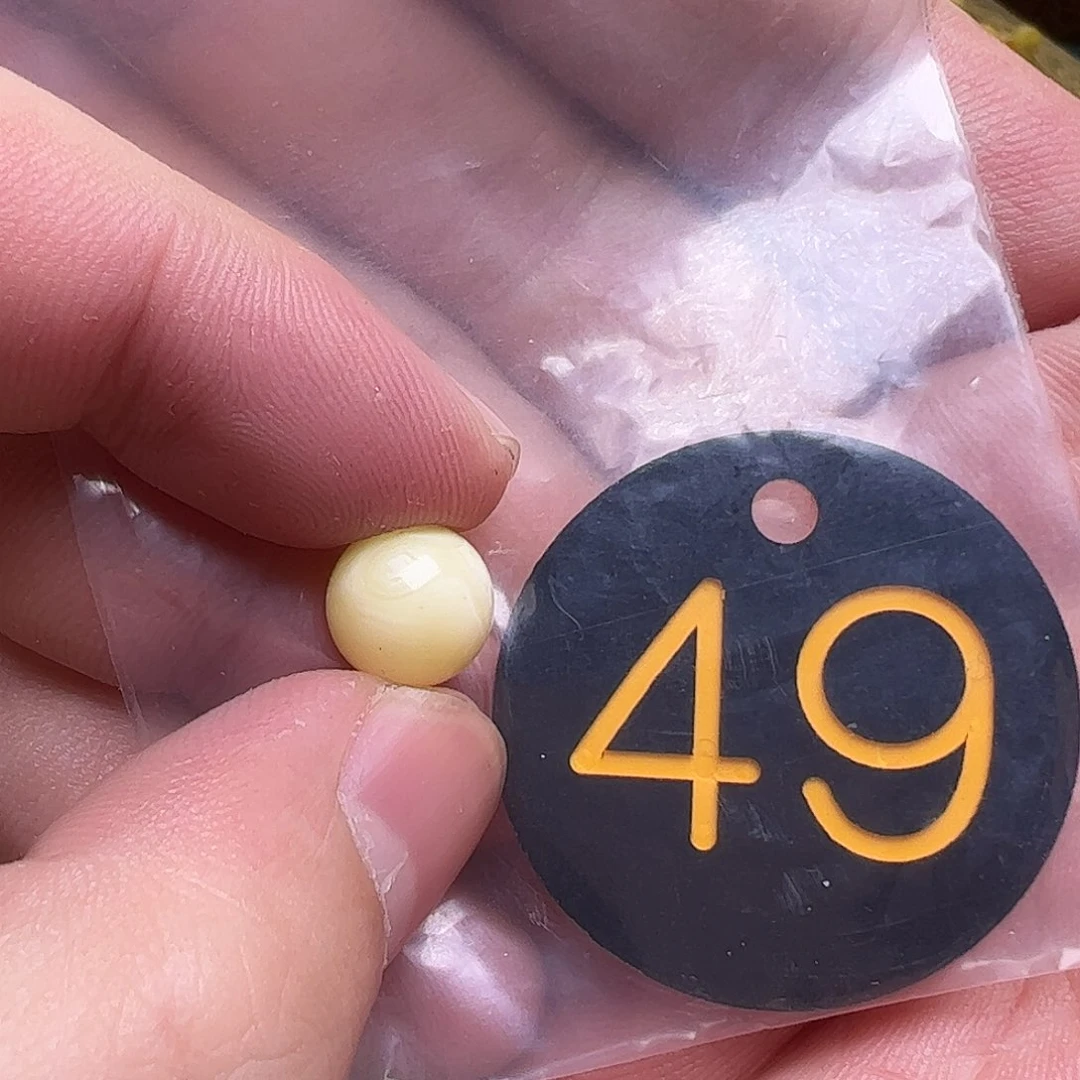 蜜蜡未镶嵌珠宝奇石10mm微花粉