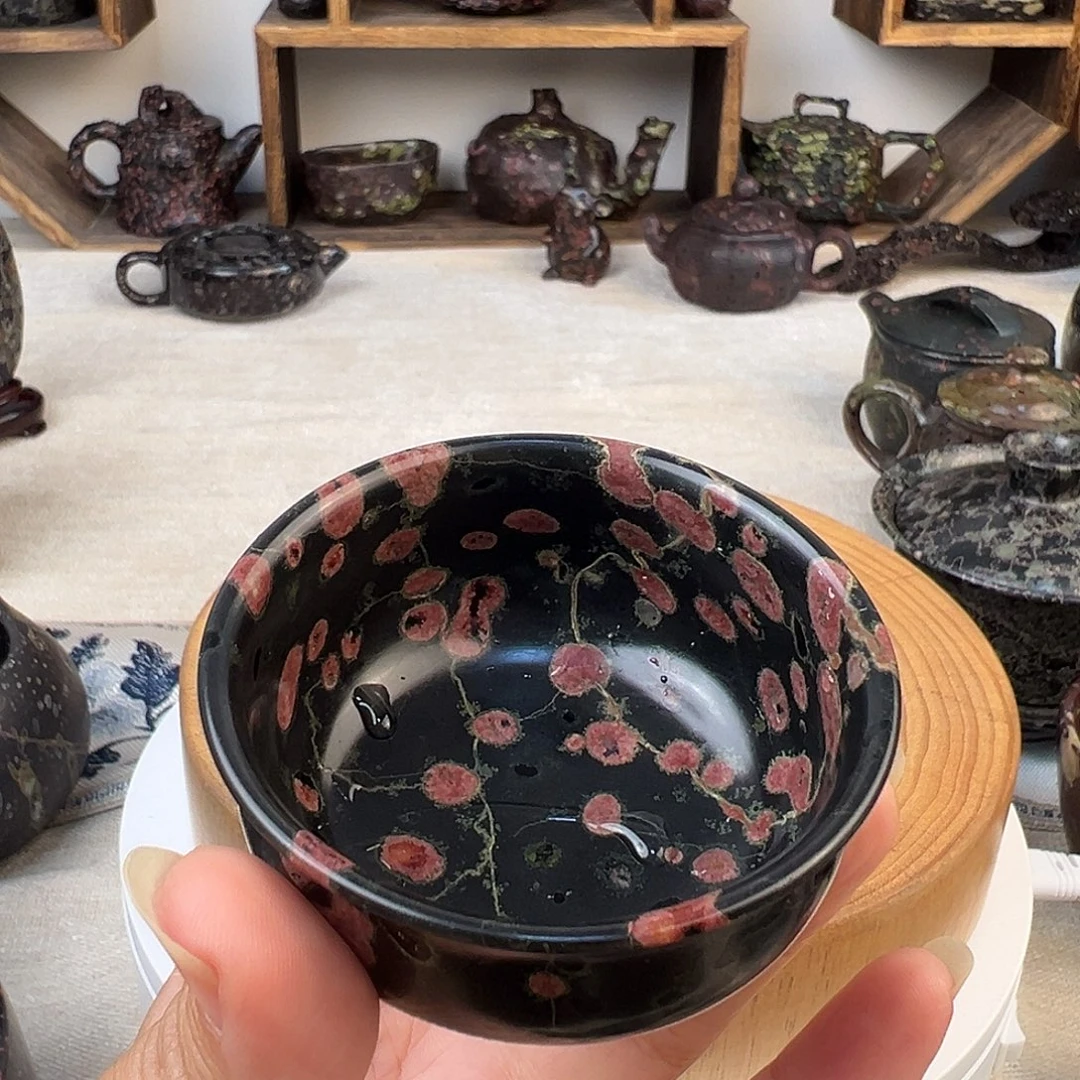 梅花玉红梅茶杯精品