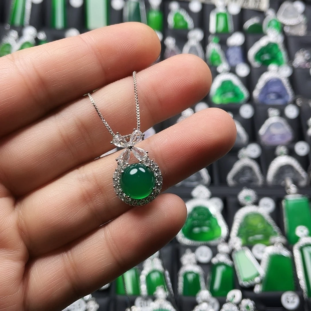 玛瑙/玉髓合金颈饰