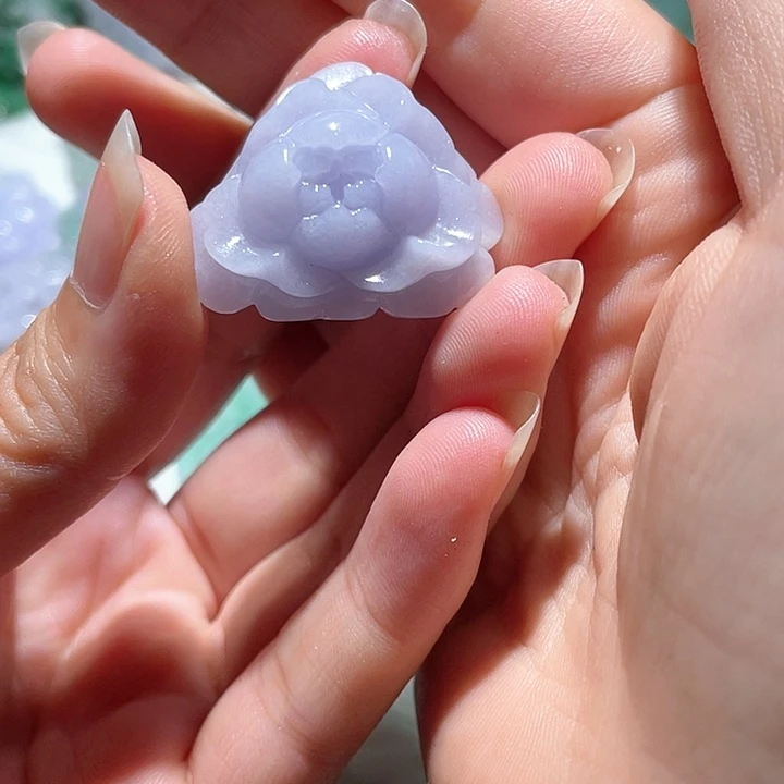 翡翠未镶嵌颈饰天然