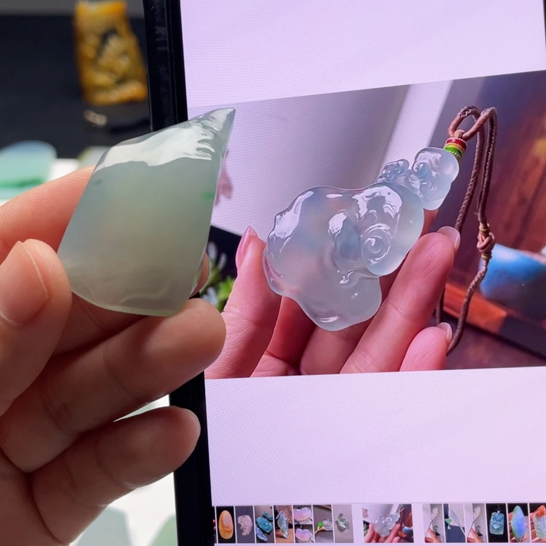 定制翡翠未镶嵌包工