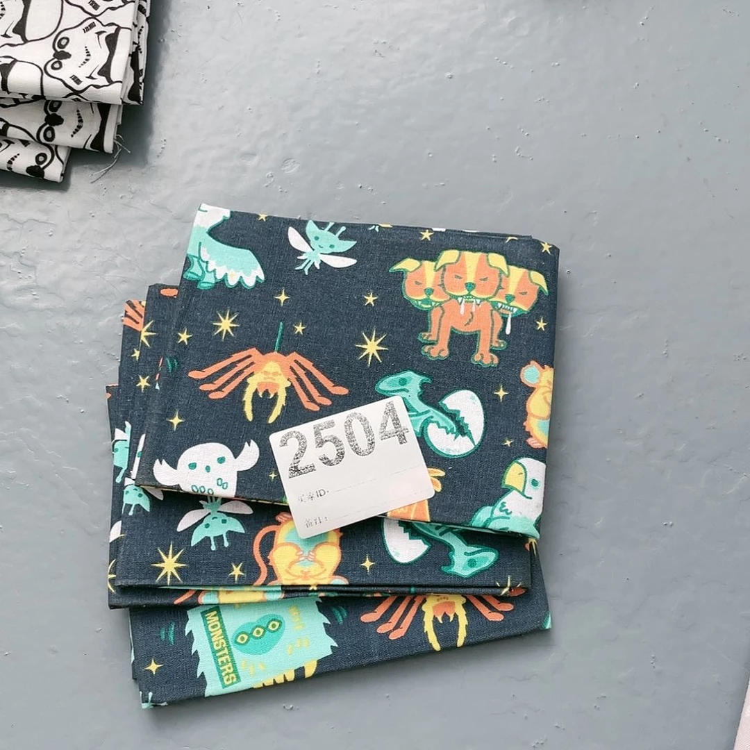 3片纯棉平布45.50一片果子布艺