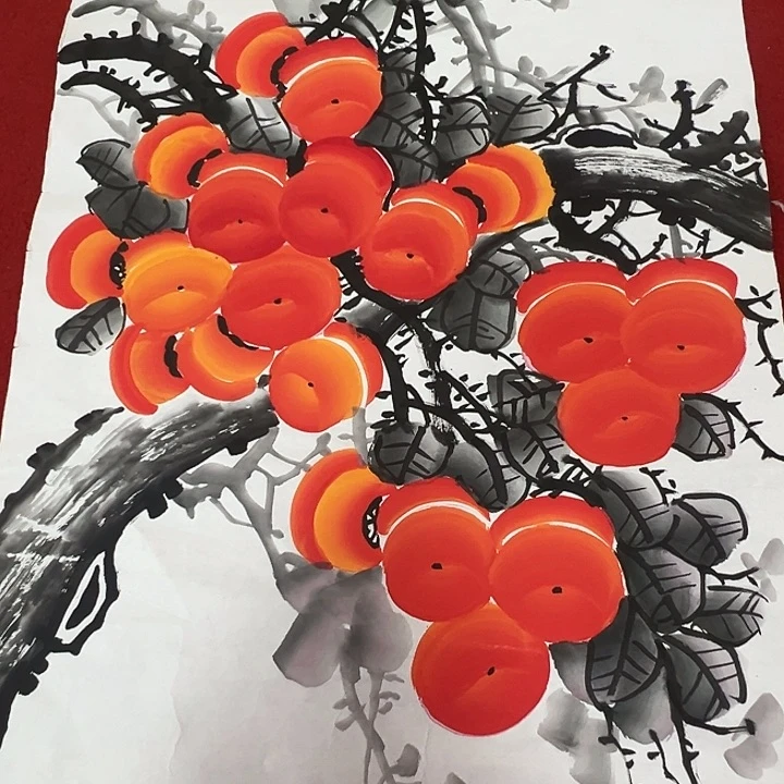 竖款晚上好呀……山水作品喜欢欣赏一下吧……