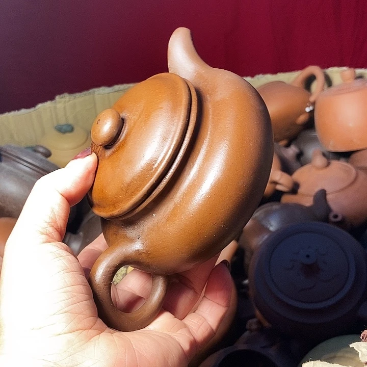 全手工制作宜兴紫砂茶壶