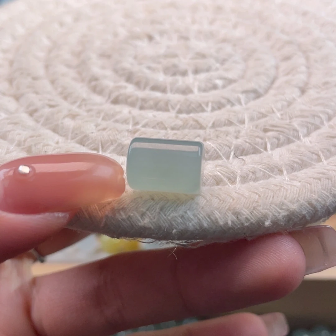 未镶嵌定制翡翠天然缅甸翡翠a货桶珠12.2-8,8