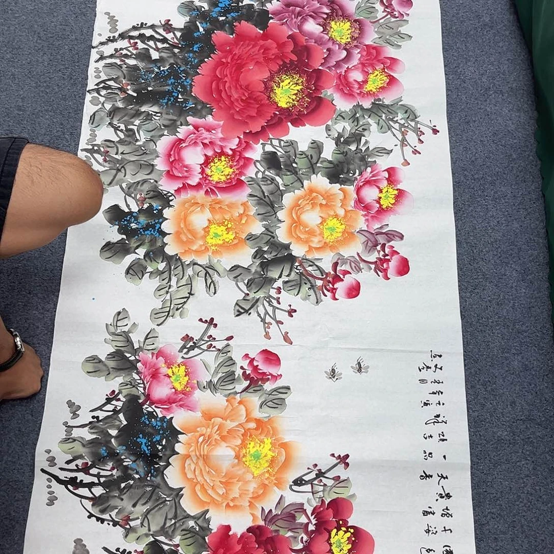 国画宣纸国画纯手绘作品