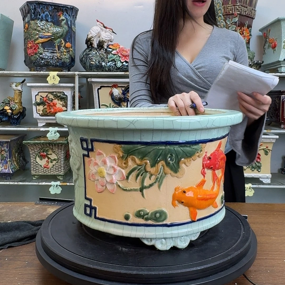 博***亚圆盆内径28深度18