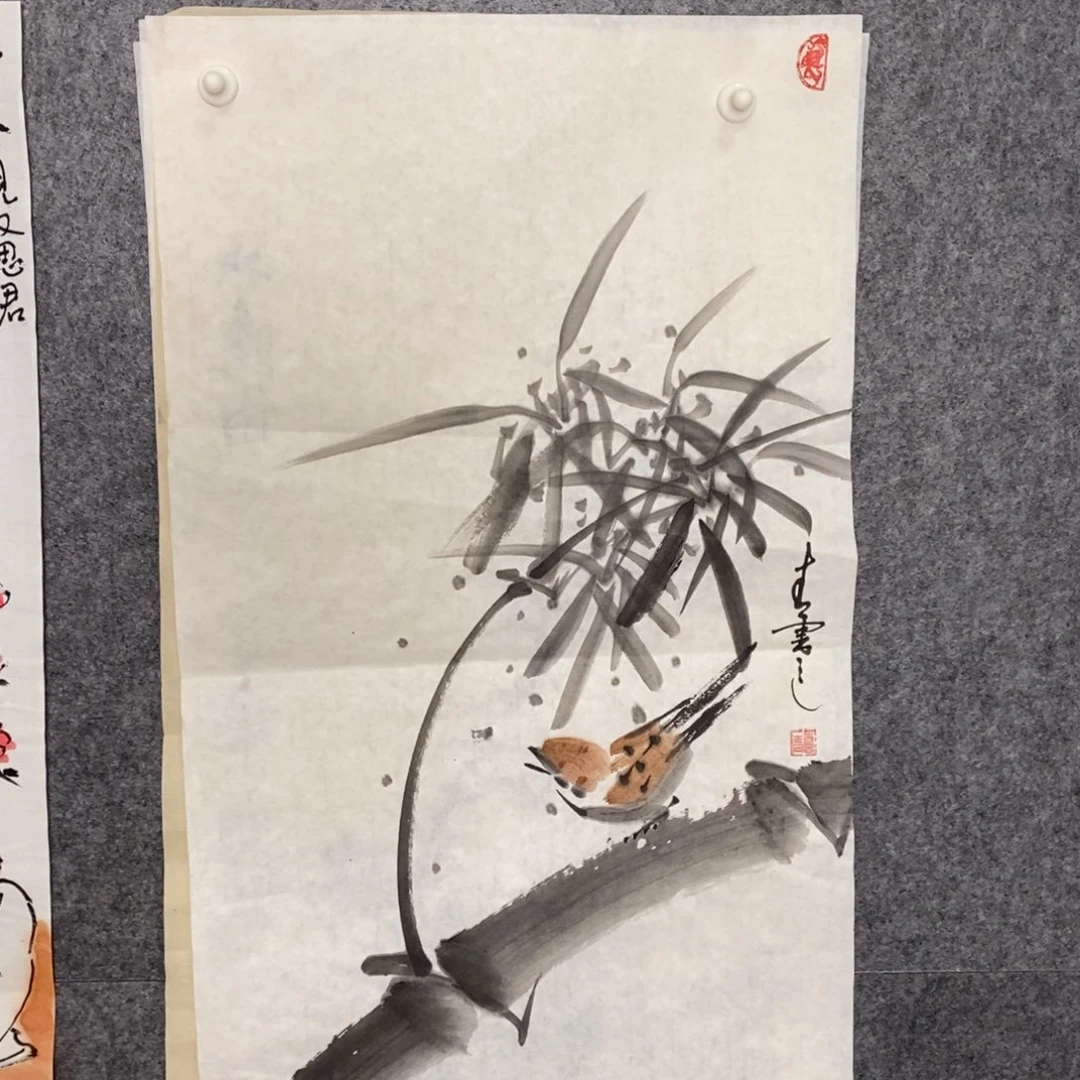 国画手写手绘国画作品2