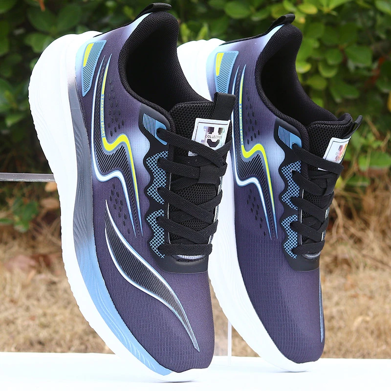 男士百搭防滑跑步鞋春夏季透气防臭跑步鞋超轻学生潮鞋运动休闲鞋