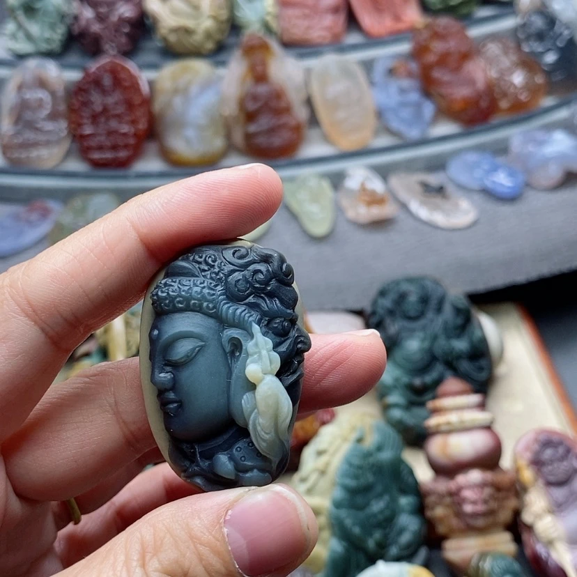 【闪购商品】未镶嵌吊坠定制石英质玉