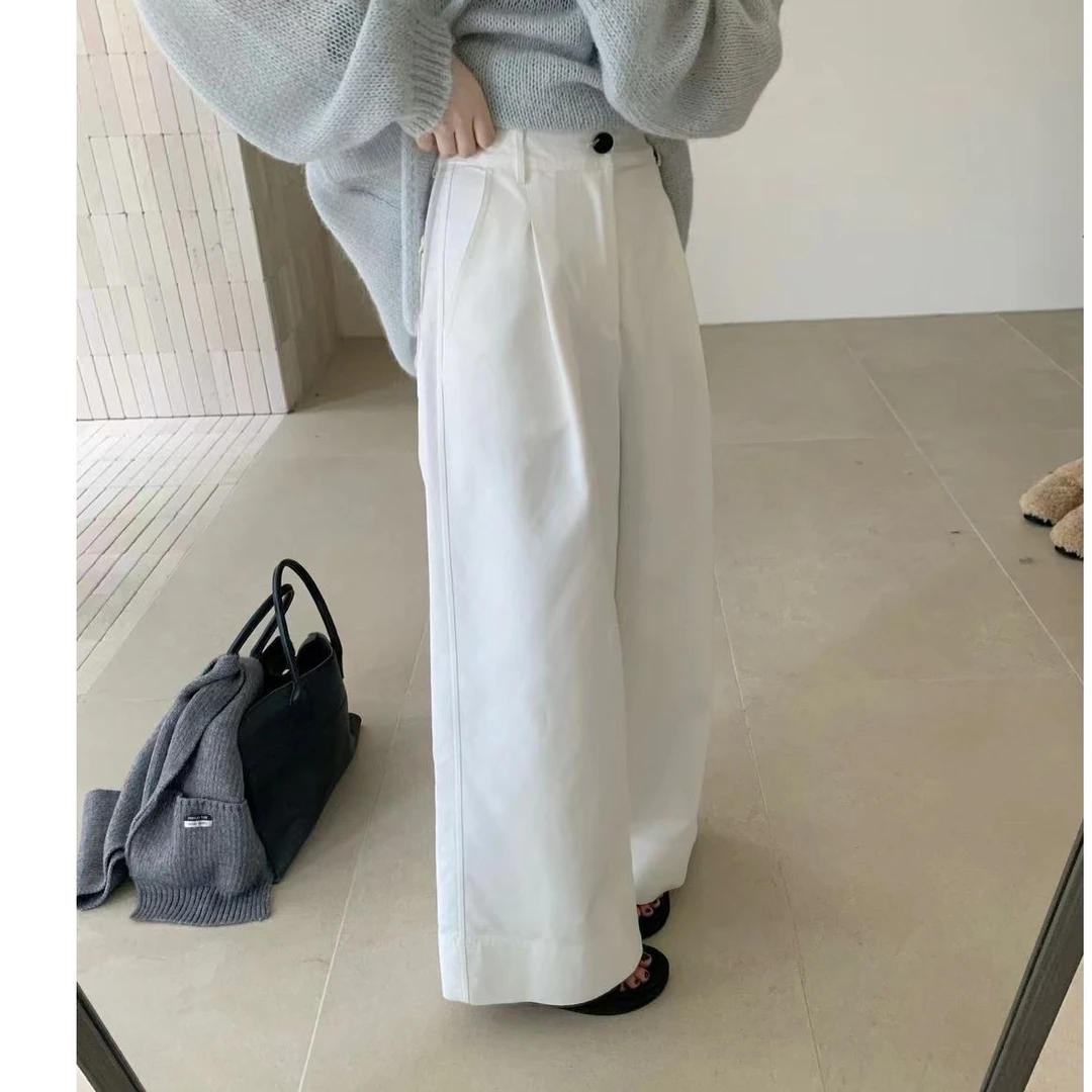 【婷哥定制 半岛情书】春季新款大码女装高腰九分裤牛仔裤TGW41481