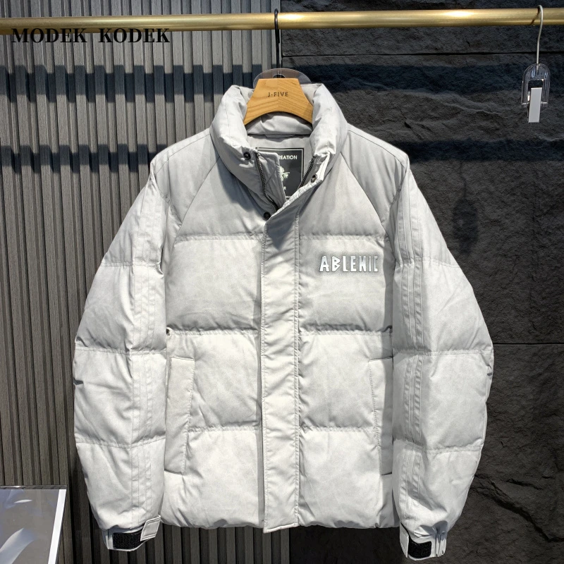 MODEK KODEK冬季新款男士时尚韩版羽绒服高品质潮牌短款保暖外套