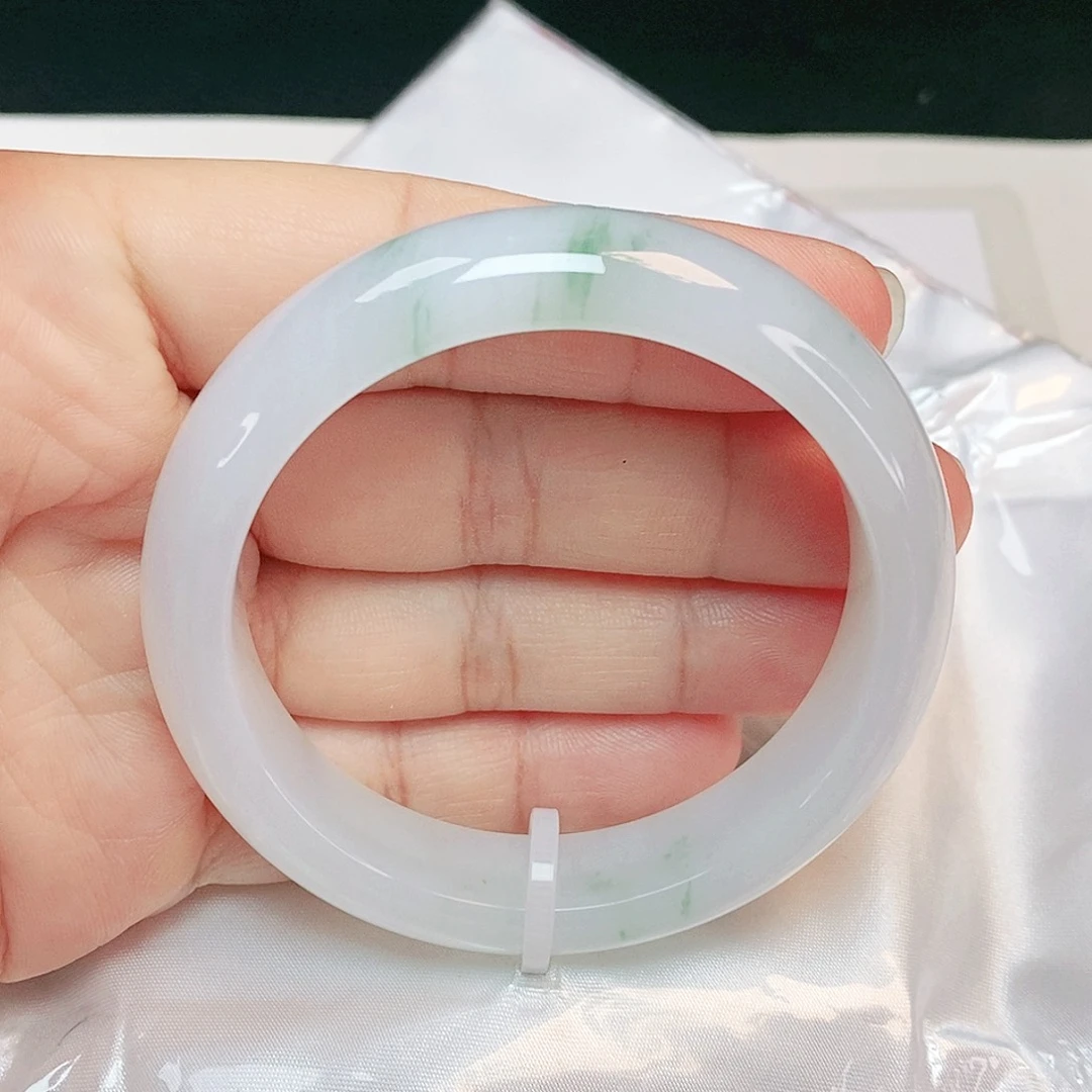 未镶嵌手镯翡翠正圈53.5
