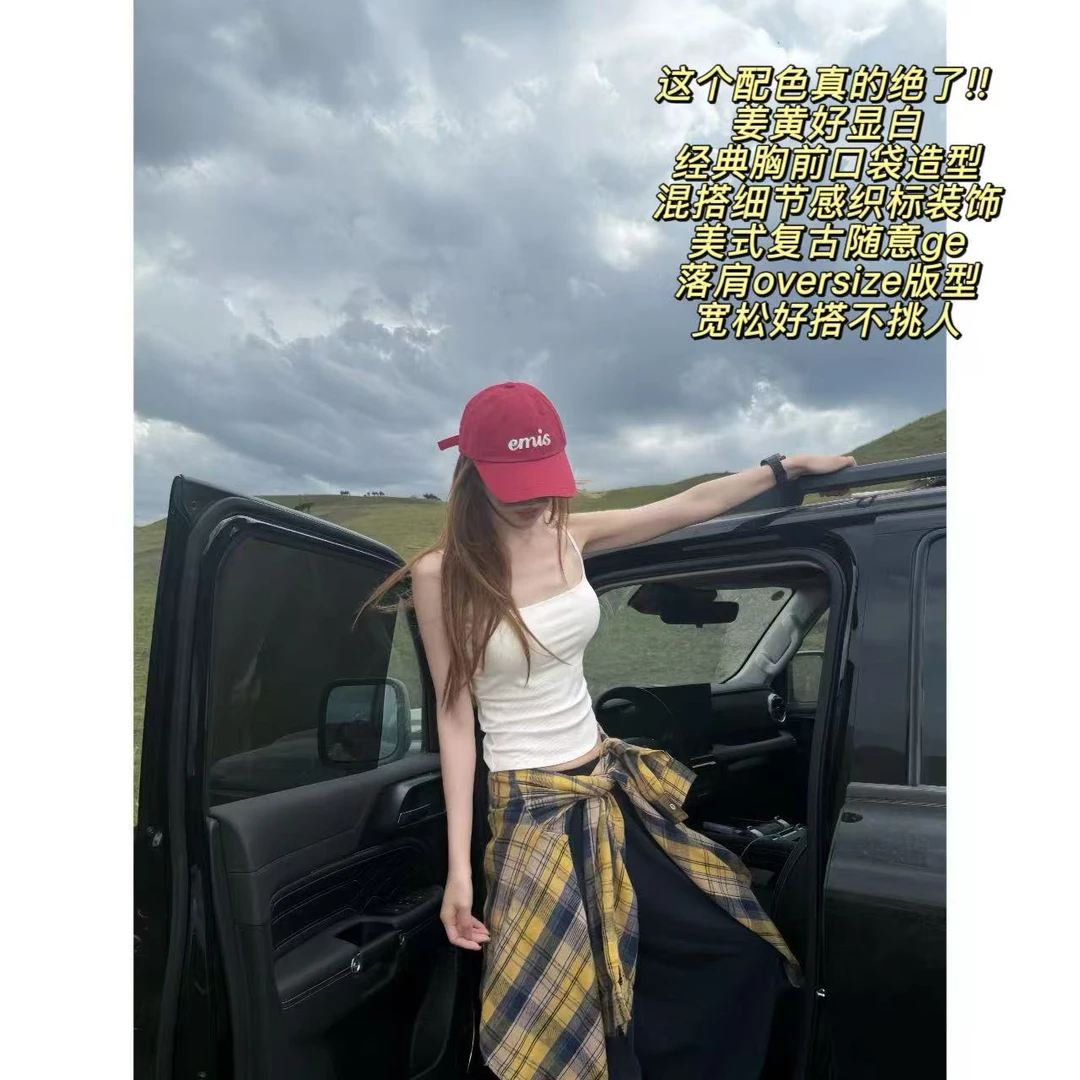徐秋阳  暂停键  秋季新款百搭时尚休闲显瘦显白衬衫13272