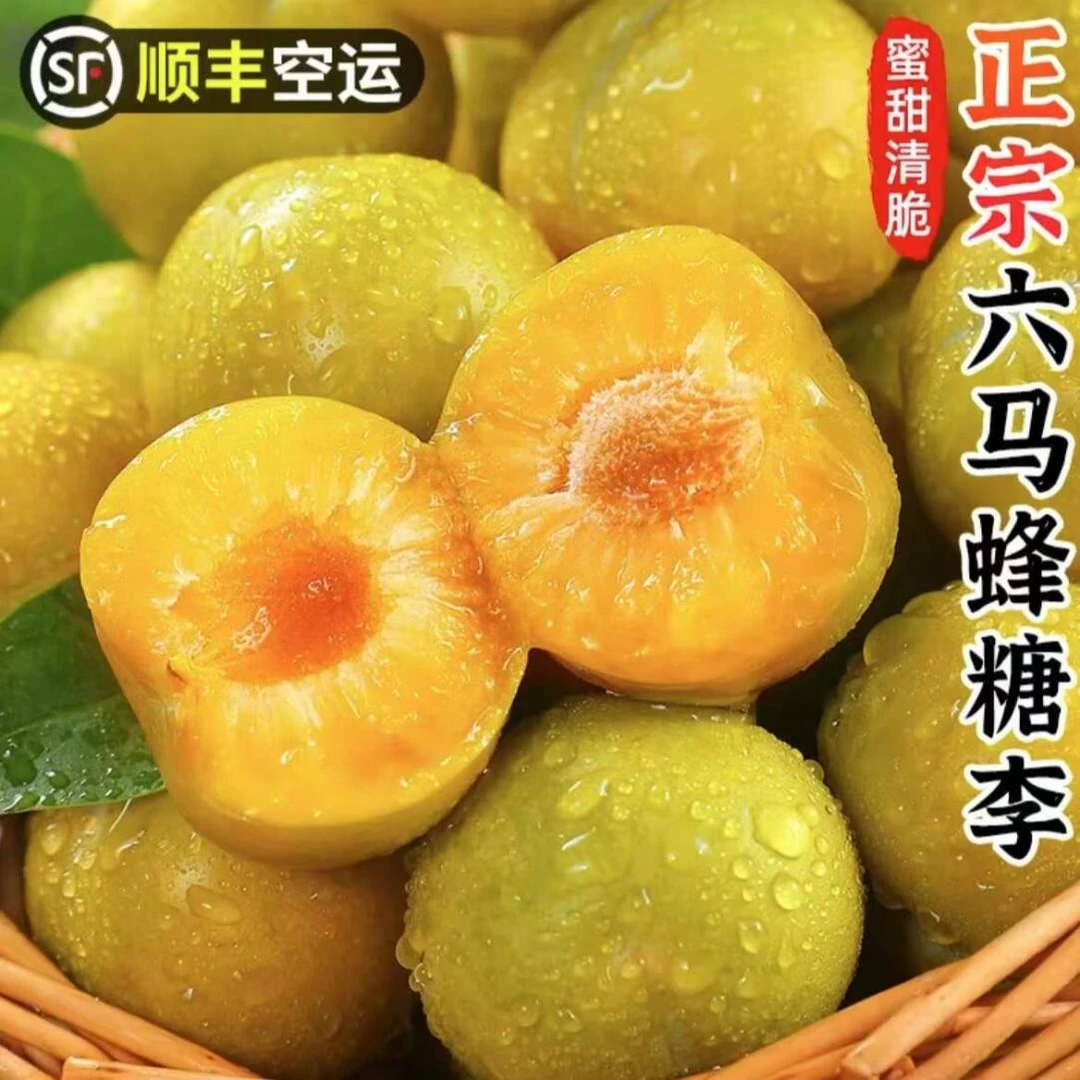 【顺丰包邮】正宗贵州六马蜂糖李脆甜脱骨李应季新鲜李子（礼盒装）