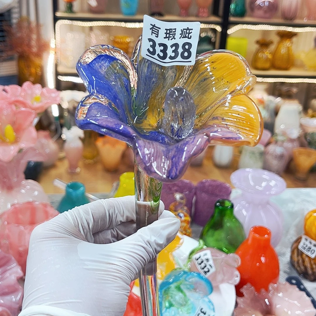 琉璃花瑕家悦琉璃工艺品