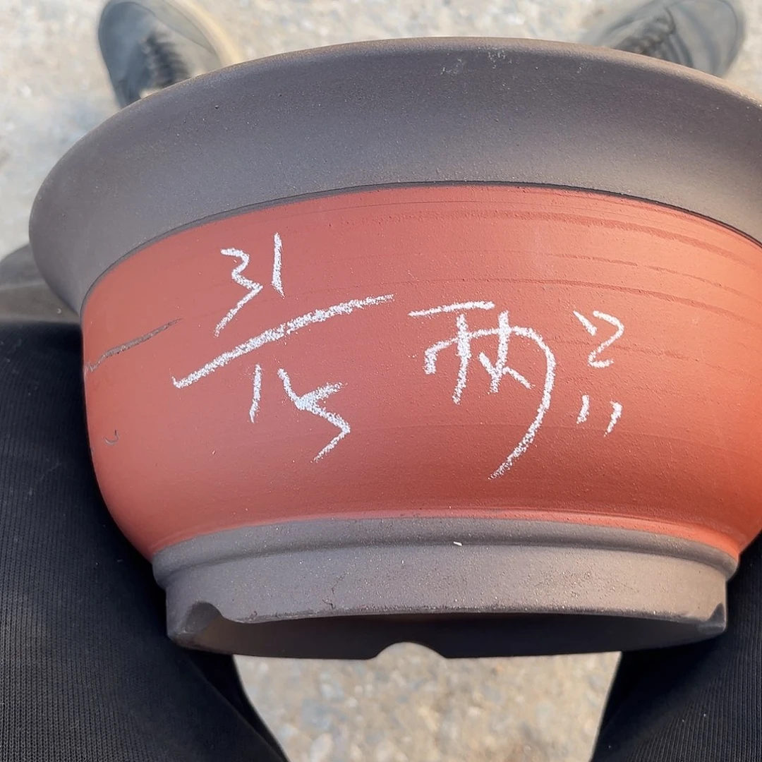 宜兴紫砂花盆，现货发