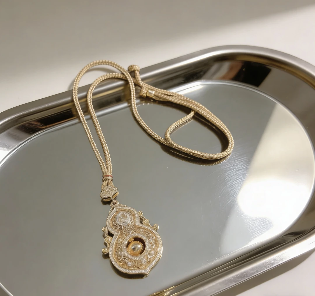 【越美丽】新中式福禄葫芦吊坠-bz1027