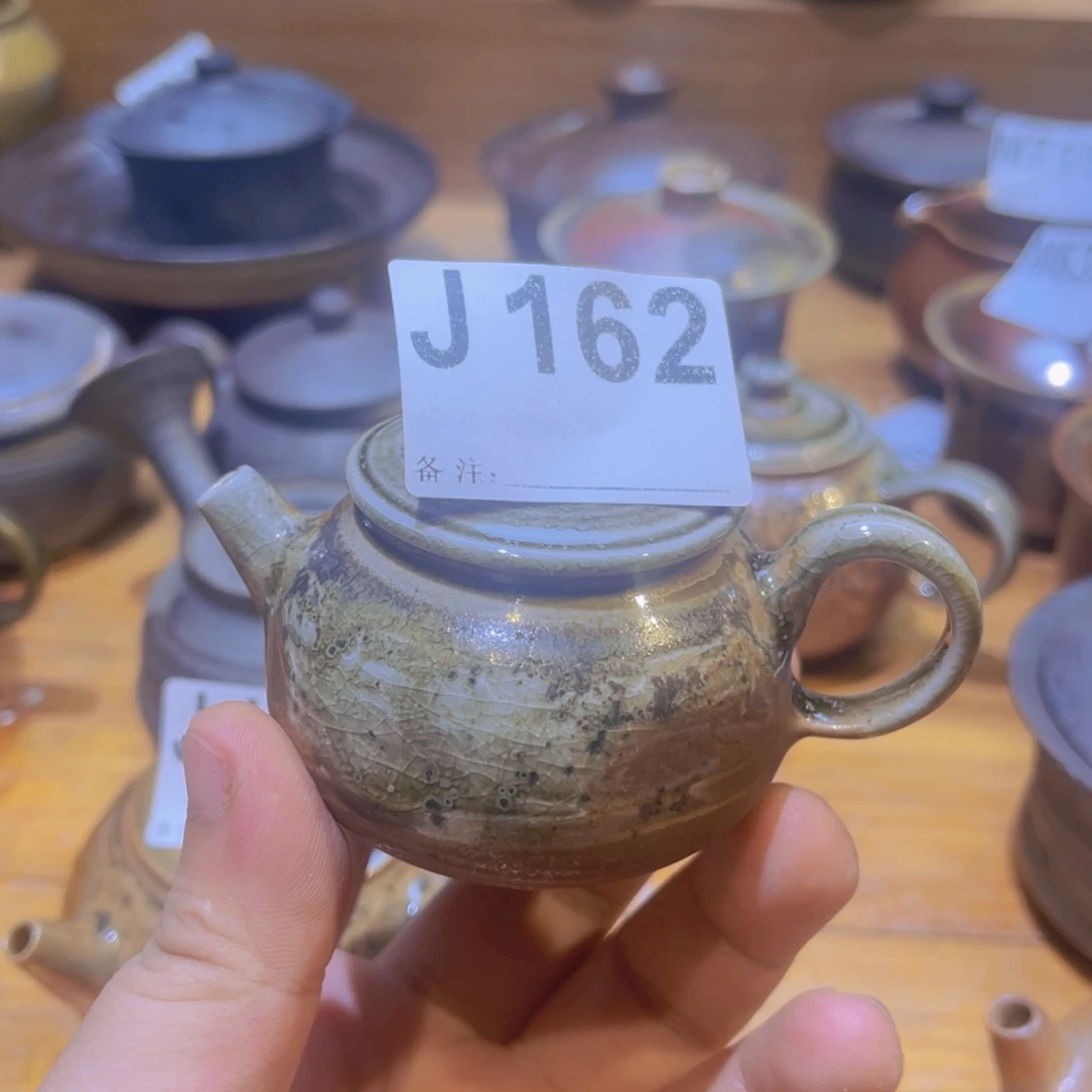 纯手工制作工艺（柴烧）裸烧j162