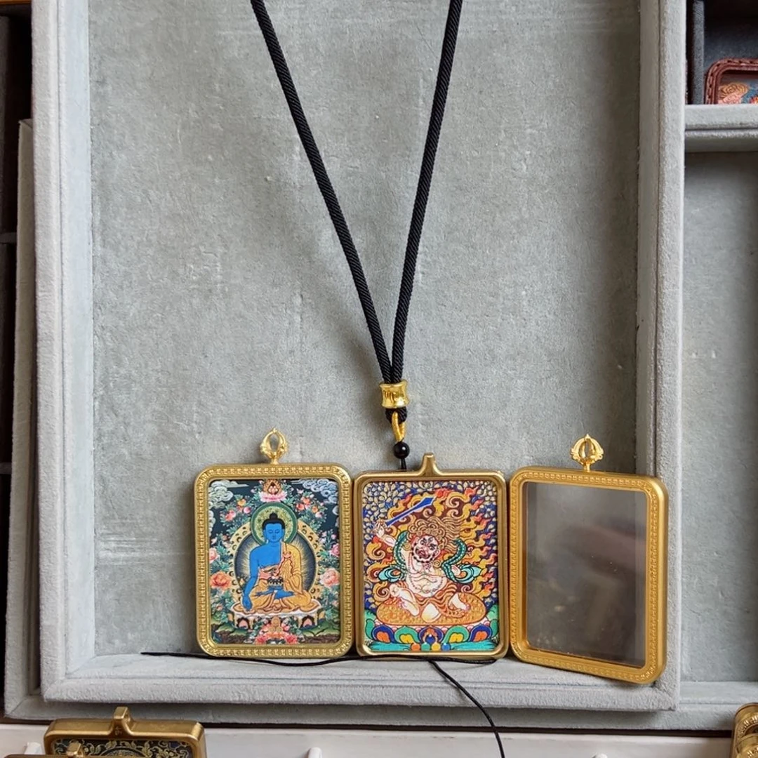 吊坠小*陈双面铜壳双面铜壳