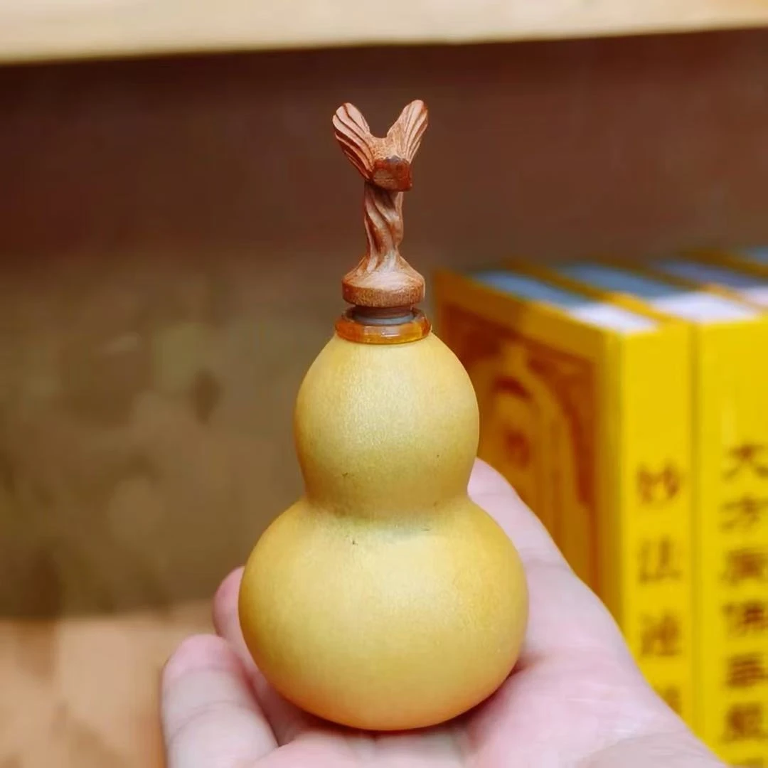 丹茗直发 养剑葫摆件 手把件