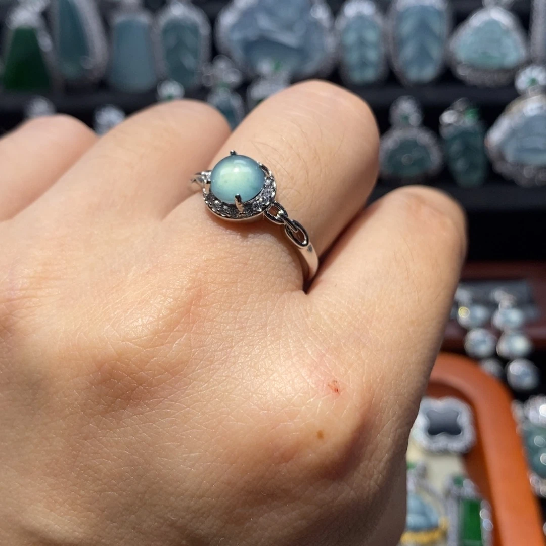 翡翠未镶嵌吊坠(不含链)翡翠