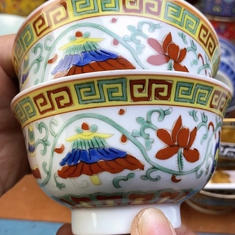 景德镇陶瓷藏式茶碗